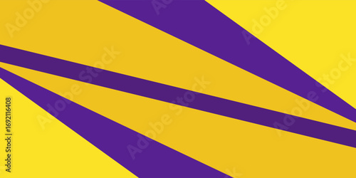 Abstract. Two-tone background. Yellow and Purple overlap layer background. Paper color background. Vector