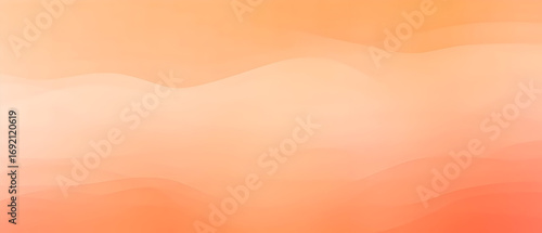Watercolor background apricot to sto gradient color