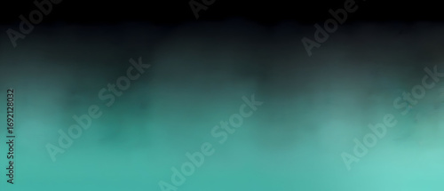 Watercolor background jade to black gradient color