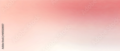 Watercolor background ivory to rose gradient color