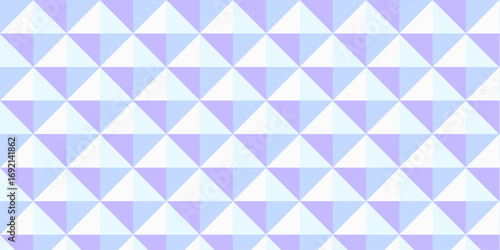 Illustration squares seamless geometric pattern with shapes. Abstract geometric triangle background wallpaper.