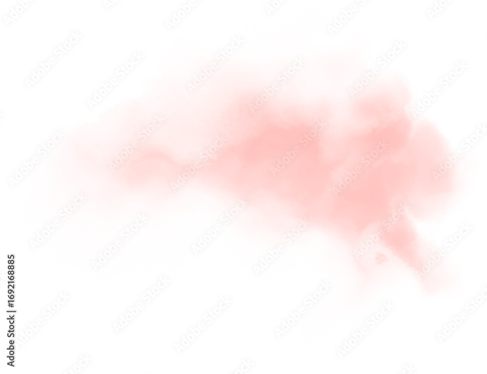 Fototapeta premium Watercolor stain decoration