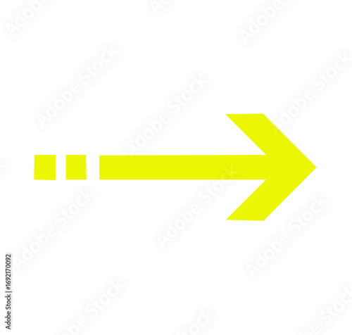 vector yellow arrow sign isolated on white background Free Download vector yellow arrow sign isolated on white background - GFXLoad