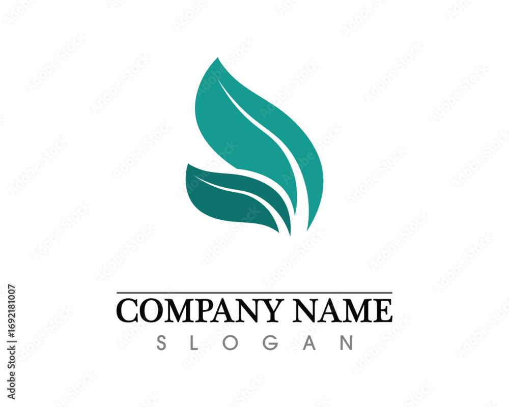 Fototapeta premium Eco, leaf, athletic, balance, body, brand, care, club, creative,
