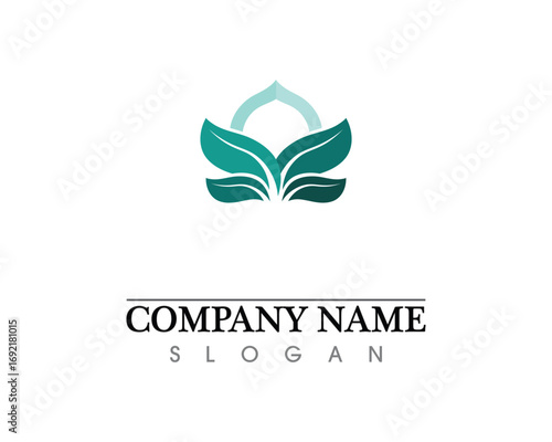 Eco, leaf, athletic, balance, body, brand, care, club, creative,