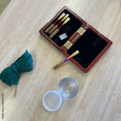 Naklejka オーボエのリードとメンテナンス用品