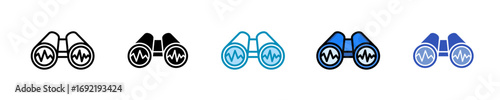 Rolling Forecast  Icon Set Multiple Style Collection