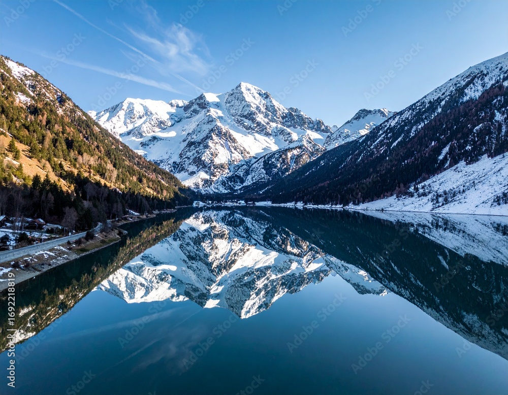 Fototapeta premium Mangrove Forest Waterways from Above