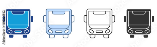 Transportation Icon Set Multiple Style Collection