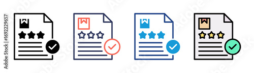 Minimum Viable Product Icon Set Multiple Style Collection