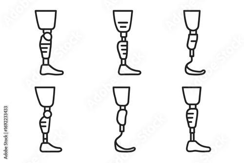 Various prosthetic leg designs: bionic and mobility solutions