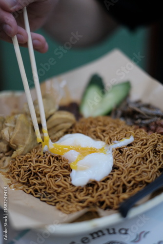 Canvas Print Hong Kong food