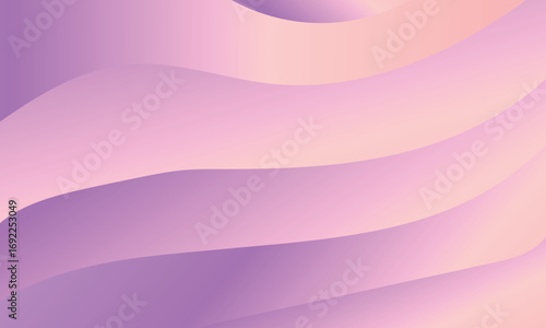 Soft pastel abstract background with flowing lavender and peach hues