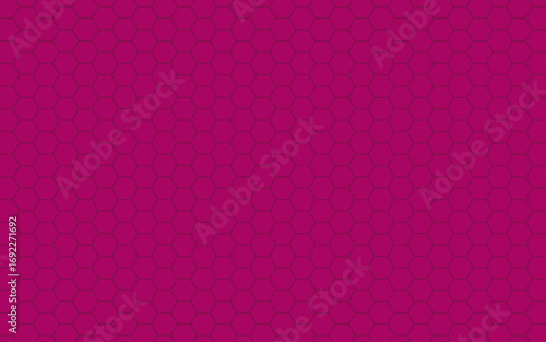 Hexagonal shape box stripes innovation | Geometric seamless pattern | Modern magenta dye background suit for seminar, poster, packaging, business, corporate, marketing