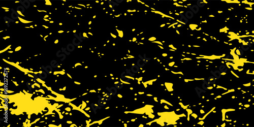 Modern black and gold cracked vector texture background. Vintage illustration populer art