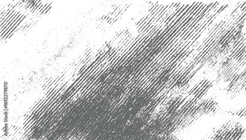 Halftone Grunge Urban Texture Vector with Distressed noise Overlay Abstract Black and White Transparent Background Design Illustration 