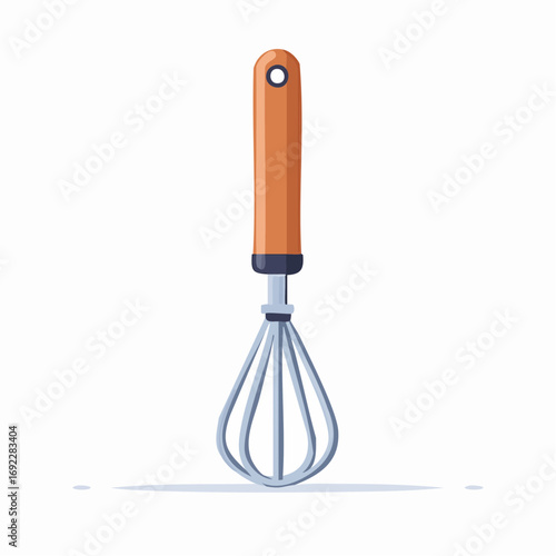 Simple Kitchen Whisk Illustration