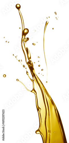 oil splashing