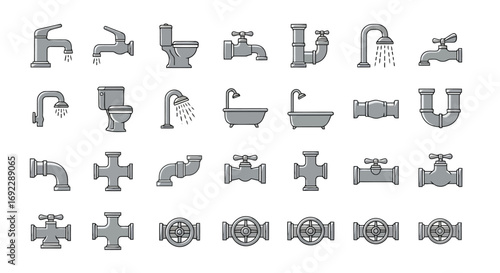 Plumbing fixtures and equipment, sanitary engineering
