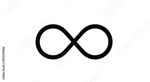 Infinity symbol, representing endless possibilities