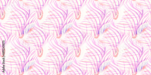 Foto Watercolor Animal Prints. Seamless Batik.