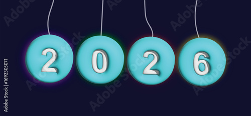 2026 Newton's Cradle New Year Celebration