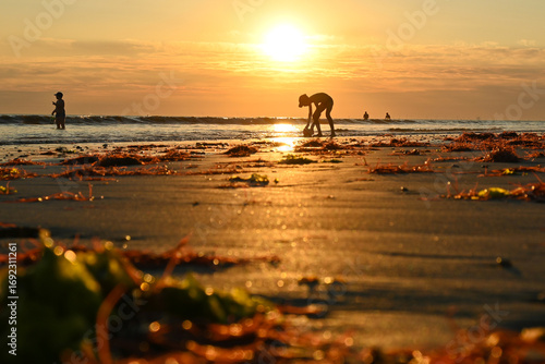 Jeux d'enfant sur la plage