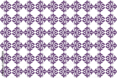 Damask seamless pattern seamless vector pattern, geometric pattern background  decorative pattern  wallpaper  art ornam ent  fabric  vintage.
