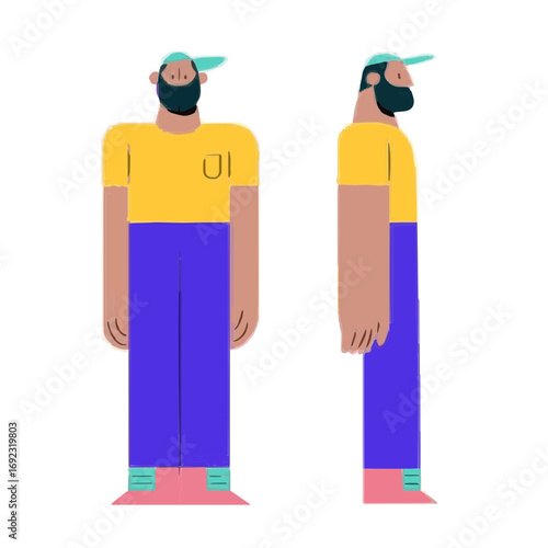 scuba diver vector illustration