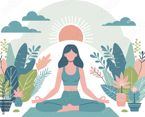 Full_body_vector_illustration_of_a_person_doing_yoga_in_lotus_position