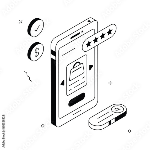 Take a look at this amazing isometric illustration of product selection