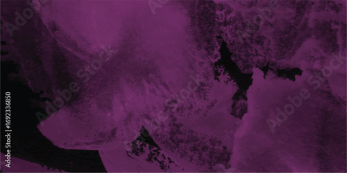 Abstract watercolor texture in deep purple and black with fluid brushstrokes and subtle gradients evoking artistic expression