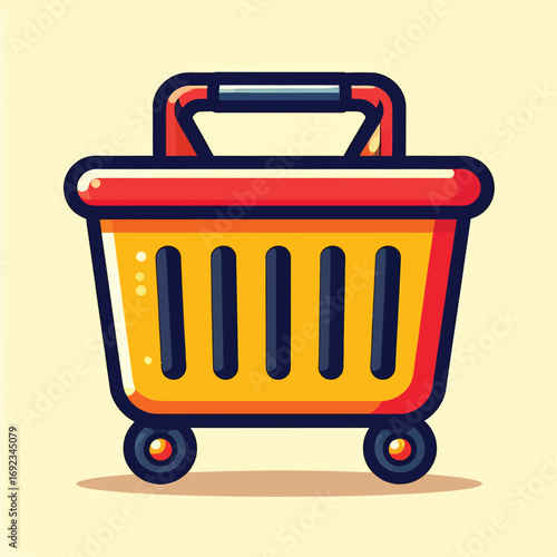 Shopping Cart Illustration.