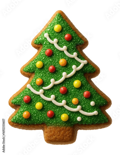 Wallpaper Mural Gingerbread tree with a green sugar sprinkle Torontodigital.ca