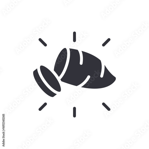 Sliced Yam With Glowing Light Effect Isolated On A Transparent Layer Food Illustration