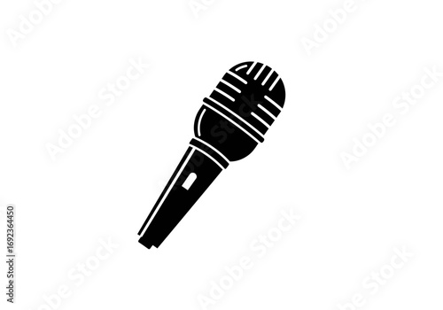 Monochrome vector illustration of a piano keyboard. A simple and classic musical instrument graphic for concerts, lessons, and creative music projects