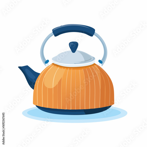 Cartoon Style Tea Kettle