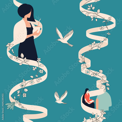 The journey of self discovery through creativity and connection inspiring women's growth and empowerment