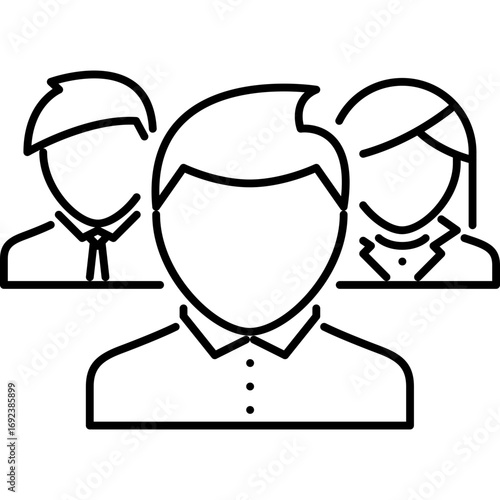 business man and woman in suit