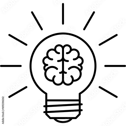 light bulb icon set