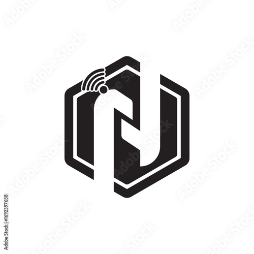 nfc icon vector wireless pay payment