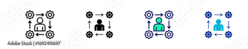 Solution Finder  Icon Set Multiple Style Collection