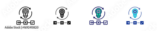 Problem Solver  Icon Set Multiple Style Collection