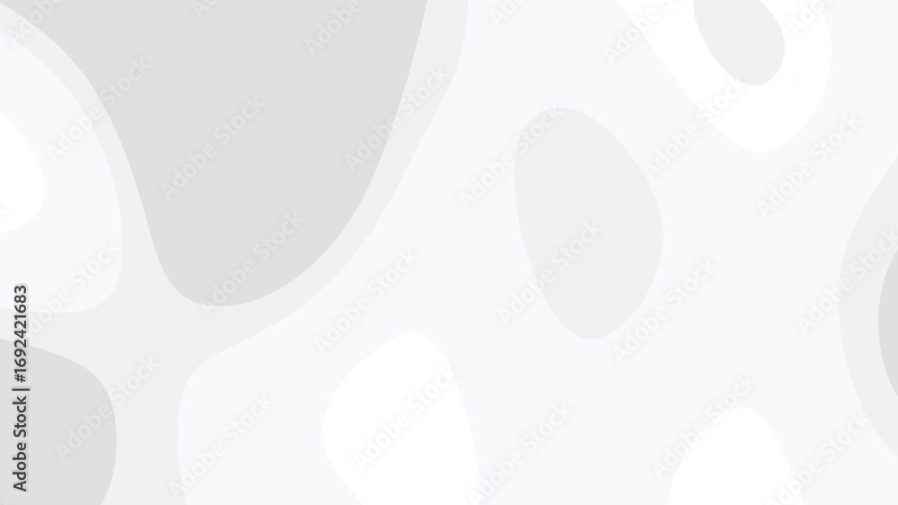 Abstract background with irregular grey and white shapes ideal for modern design projects, web graphics, presentations, or digital art prints.