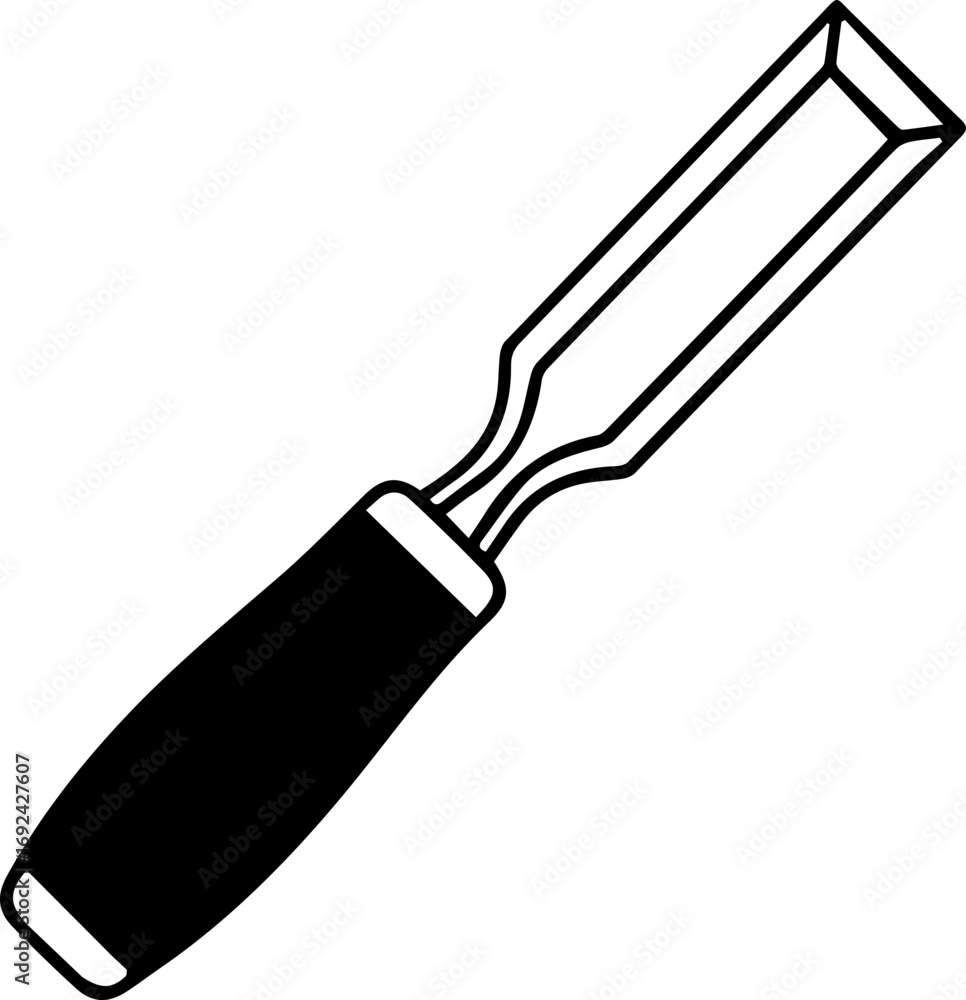 Fototapeta premium screwdriver isolated on white background