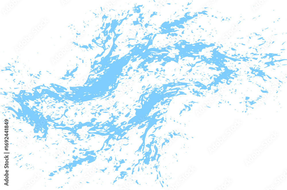 Obraz premium Splash vector texture backdrop ocean color