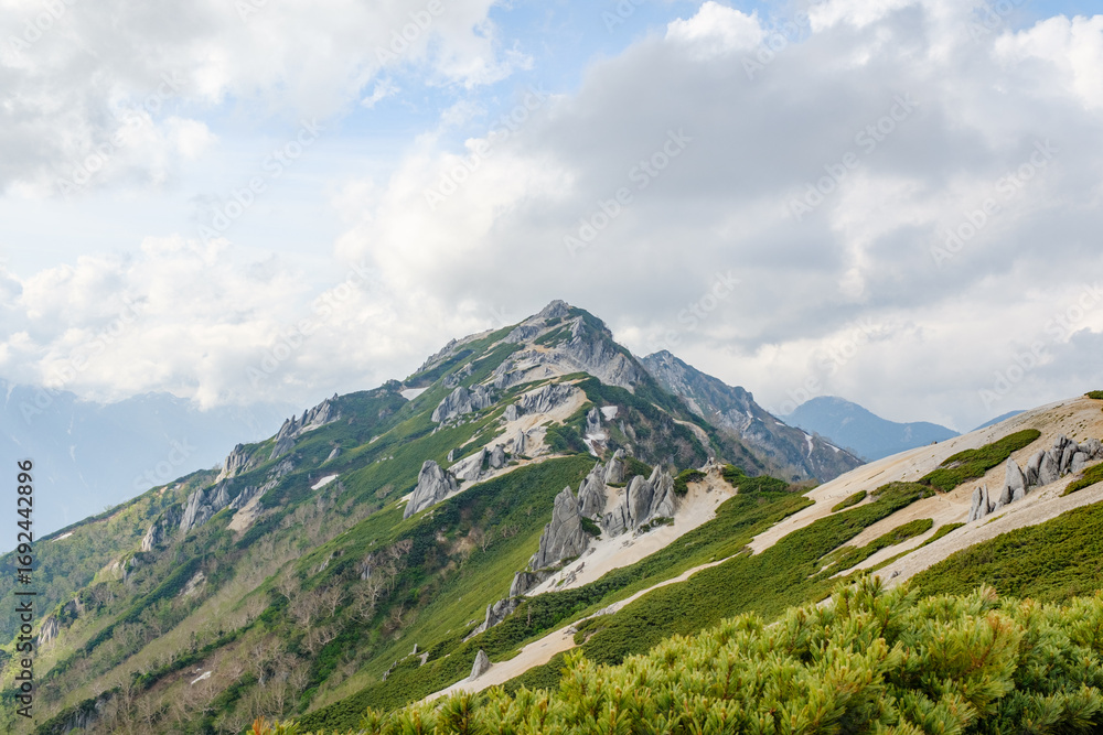Fototapeta premium 山岳風景