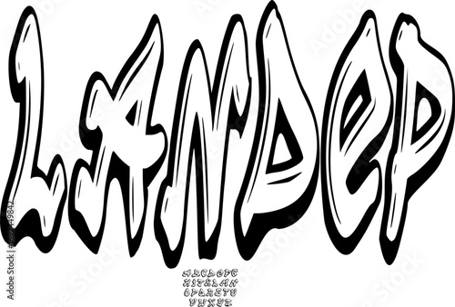 this letter can be used for modern graphic design