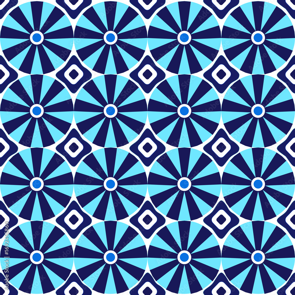 Fototapeta premium seamless geometric pattern
