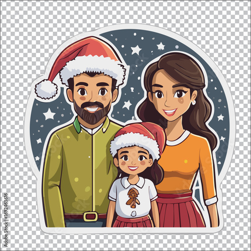 Editable Christmas Illustrations Vector Graphics for Holiday Pattern and Cute Festive Design